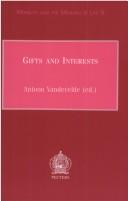 Cover of Gifts and interests by Unknown