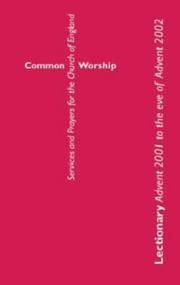 Front cover of Common Worship Lectionary: Services and Prayers for the Church of England by Unknown