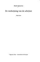 Cover of De verdwijning van de schrijver by Mark Schaevers