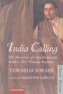 Cover of India calling by Cornelia Sorabji