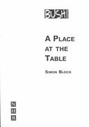 Cover of A place at the table by Simon Block