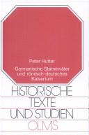 Front cover of Germanische Stammväter und römisch-deutsches Kaisertum by Peter Hutter