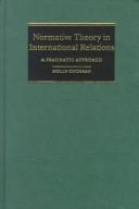 Front cover of Normative theory in international relations by Molly Cochran