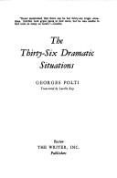 Front cover of Trente-six situations dramatiques by Georges Polti