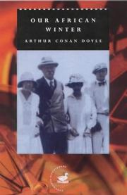Cover of Our African winter by Arthur Conan Doyle