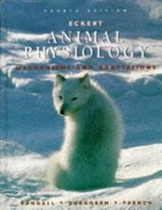Cover of Eckert animal physiology by David J. Randall