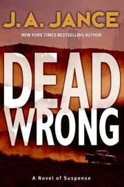 Cover of Dead Wrong by J. A. Jance