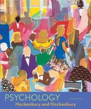 Front cover of Psychology by Don H. Hockenbury