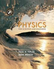 Front cover of Physics for Scientists and Engineers by Paul A. Tipler