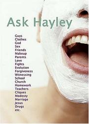 Front cover of Ask Hayley, ask Justin by Hayley DiMarco