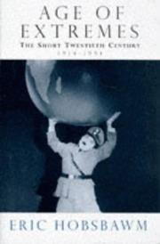 Front cover of The age of extremes by Eric Hobsbawm