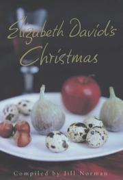 Front cover of Elizabeth David's Christmas by Elizabeth David