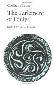 Front cover of The parlement of foulys by Geoffrey Chaucer