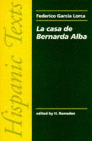 Front cover of La casa de Bernarda Alba by Federico García Lorca