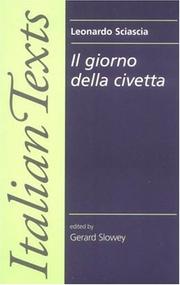 Front cover of Il giorno della civetta by Leonardo Sciascia