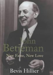 Cover of John Betjeman by Bevis Hillier