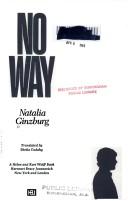 Cover of Dear Michael by Natalia Ginzburg