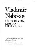 Front cover of Lectures on Literature. Austen, Dickens, Flaubert, Stevenson, Proust, Kafka, Joyce by Vladimir Nabokov