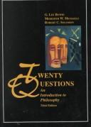 Cover of Twenty questions by G. Lee Bowie