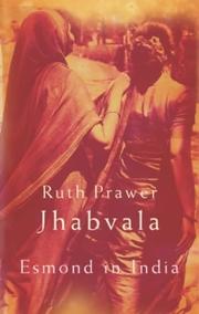 Cover of Esmond in India by Ruth Prawer Jhabvala