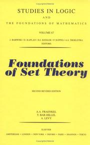 Cover of Foundations of set theory by Abraham Fraenkel