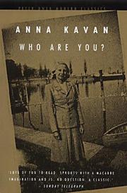 Front cover of Who are you ? by Anna Kavan
