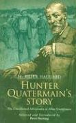 Front cover of Hunter Quatermain's Story by H. Rider Haggard