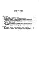 Front cover of U.S. space program benefits to education by United States. Congress. House. Committee on Science, Space, and Technology. Subcommittee on Space.