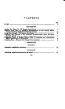Front cover of Authorizing financial assistance for the Northern Mariana Islands by United States. Congress. Senate. Committee on Energy and Natural Resources. Subcommittee on Mineral Resources Development and Production.