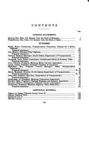 Cover of Oversight of the Intermodal Surface Transportation Efficiency Act of 1991 by United States. Congress. Senate. Committee on Environment and Public Works.