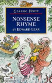 Front cover of The Jumblies and Other Nonsense Verse (Classic Verse Collection) by Edward Lear