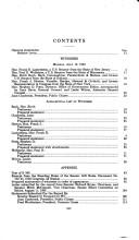 Front cover of S. 885, to modify congressional restrictions on gifts by United States. Congress. Senate. Committee on Governmental Affairs. Subcommittee on Oversight of Government Management.