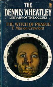 Front cover of The Witch of Prague by Francis Marion Crawford