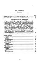 Front cover of The Federal Courts Improvement Act by United States