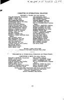Front cover of Foreign relations authorization for Fiscal year 1998-1999 by United States. Congress. House. Committee on International Relations. Subcommittee on International Operations and Human Rights.