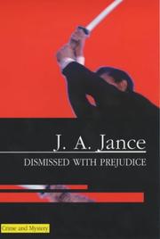Cover of Dismissed with prejudice by J. A. Jance