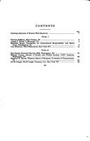 Cover of Preserving America's future today by United States. Congress. Senate. Special Committee on Aging.