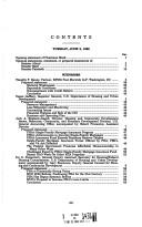 Front cover of The programs and operations of the Federal Housing Administration (FHA) by United States. Congress. Senate. Committee on Banking, Housing, and Urban Affairs. Subcommittee on Housing Opportunity and Community Development.