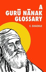 Front cover of A Gurū Nānak glossary by C. Shackle