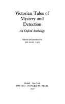 Front cover of Victorian Tales of Mystery and Detection by Michael Cox