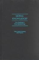 Cover of Moral knowledge? by Walter Sinnott-Armstrong
