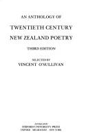 Front cover of An Anthology of twentieth century New Zealand poetry by Vincent O'Sullivan