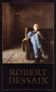 Cover of And so forth by Robert Dessaix