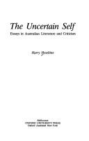 Cover of The Uncertain Self by Harry Heseltine
