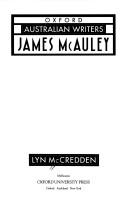 Cover of James McAuley by Lyn McCredden