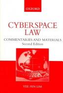 Cover of Cyberspace law by Yee Fen Lim