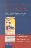 Cover of Charisma and canon by Vasudha Dalmia
