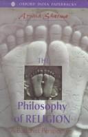Front cover of The Philosophy of Religion by Arvind Sharma