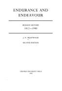 Front cover of Endurance and Endeavour 1812-1980 2/E (Short Oxford History of the Modern World) by John N. Westwood