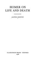 Front cover of Homer on life and death by Jasper Griffin